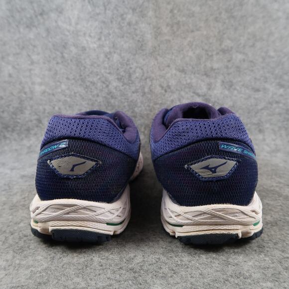 Mizuno Shoes Womens 7 Wave Shadow 2 Road Running Sneaker Athletic Trainer Purple - Picture 6 of 13